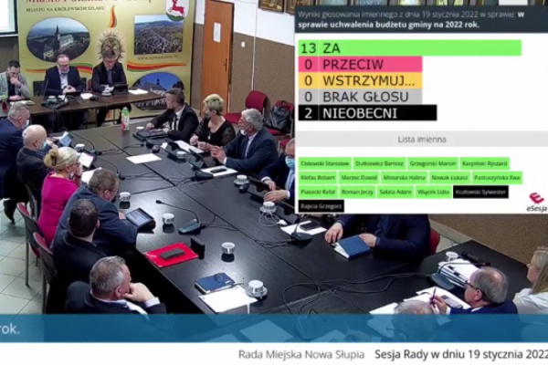 Budżet uchwalony jednogłośnie