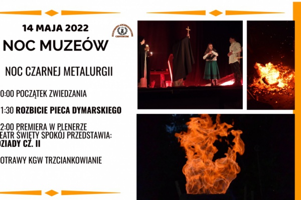 Plakat Noc czarnej metalurgii