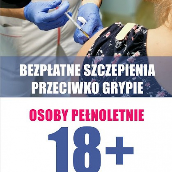 Szczepienia przeciw grypie 18+