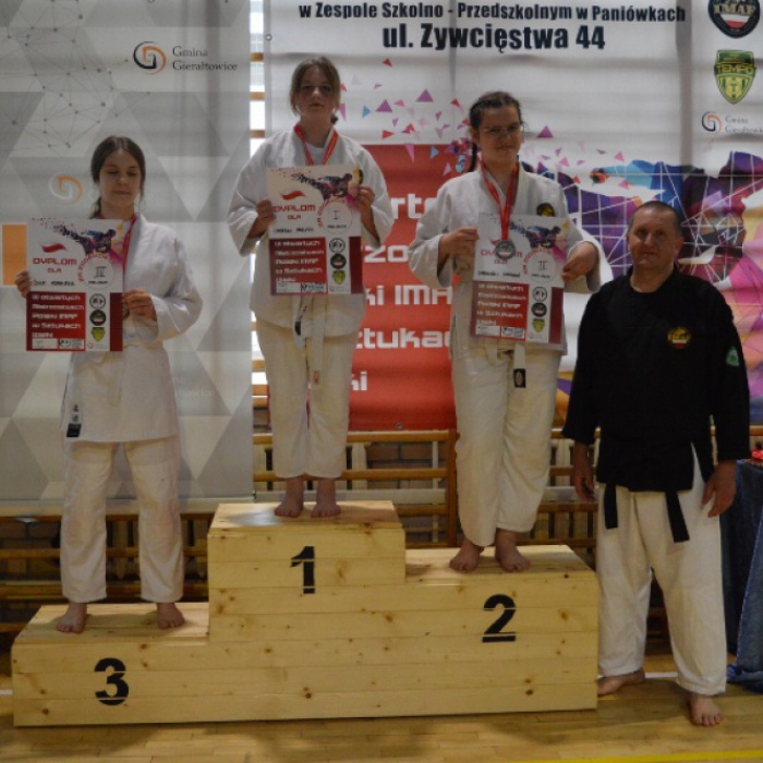 Medaliści Sekcji Japońskich Sztuk Walki DOJO MAJO na Mistrzostwach Polski