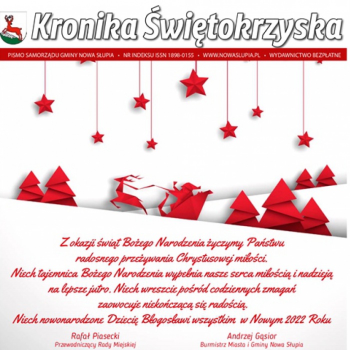 Kronika Świętokrzyska - pismo samorządu Gminy Nowa Słupia