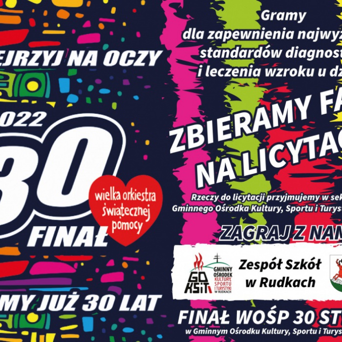 Zbieramy fanty na licytację WOŚP