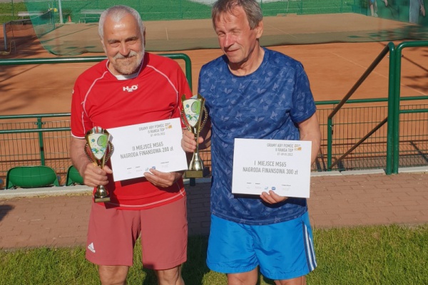 Marian Mocoń i Stefan Grzegorek.Kalisz 08 V 2022 II miejsce