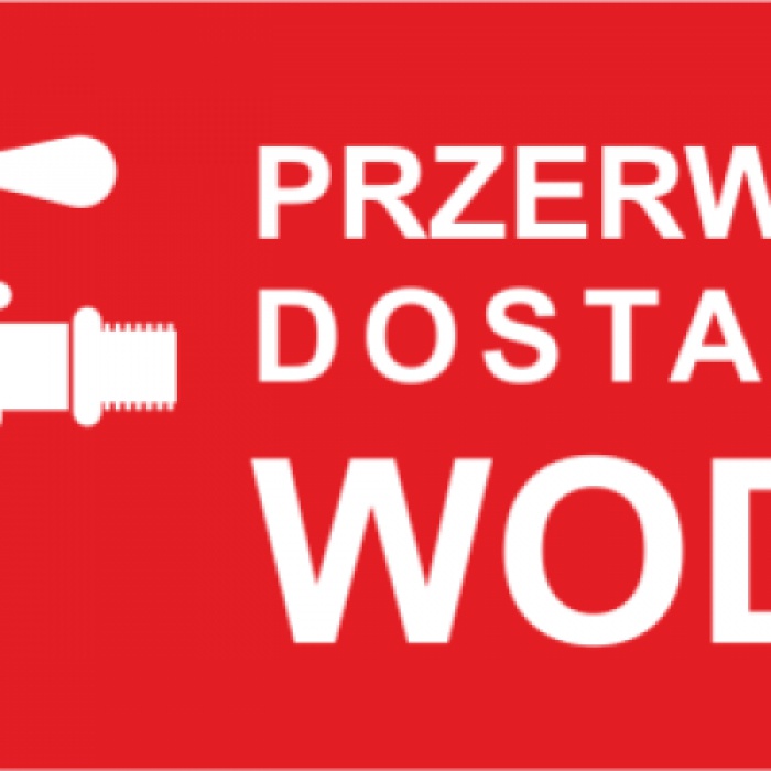 Przerwa w dostawie wody