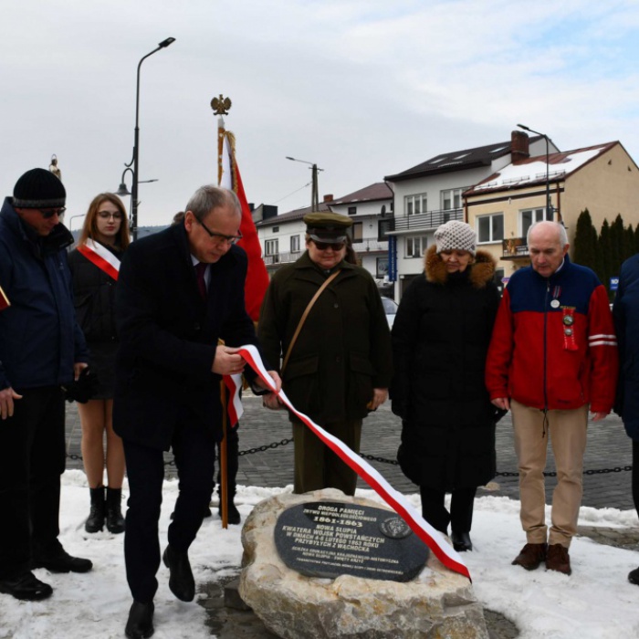 Moment otwarcia Drogi Pamięci