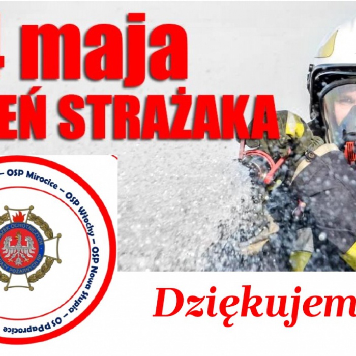 Życzenia z okazji Dnia Strażaka