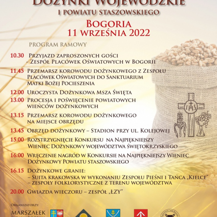 plakat dozynki wojewódzkie