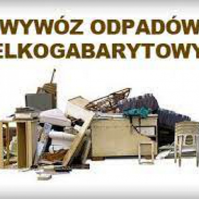 ZBIÓRKA ODPADÓW WIELKOGABARYTOWYCH