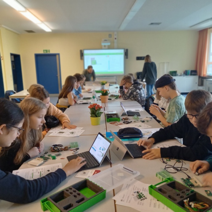 Wizyta uczniów z Jeziorka w Immanuel Kant Gymnasium w Hamburgu.