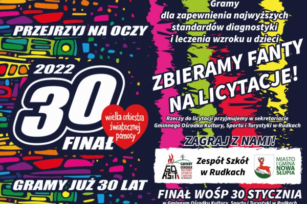 Zbieramy fanty na licytację WOŚP