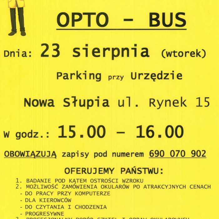 Bezpłatne badania wzroku