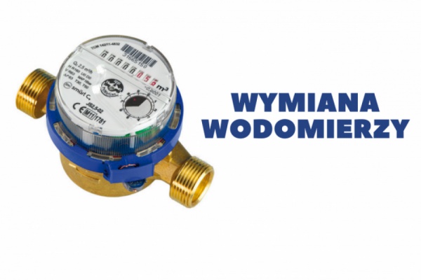 Wymiana wodomierzy.