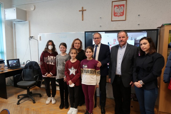 Międzynarodowe spotkania w SP w Starej Słupi