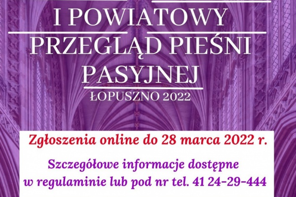 Powiatowy Przegląd Pieśni Pasyjnej