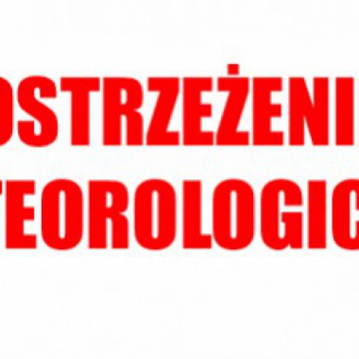 Ostrzeżenie meteo
